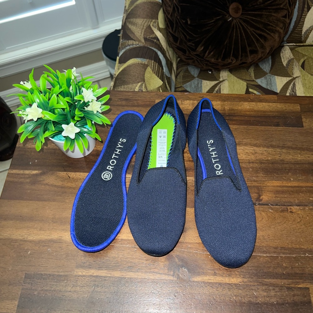 Rothy’s The Loafer Navy flats 8